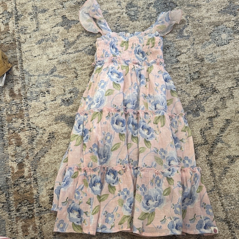 3T Cheeky Plum Floral Maxi